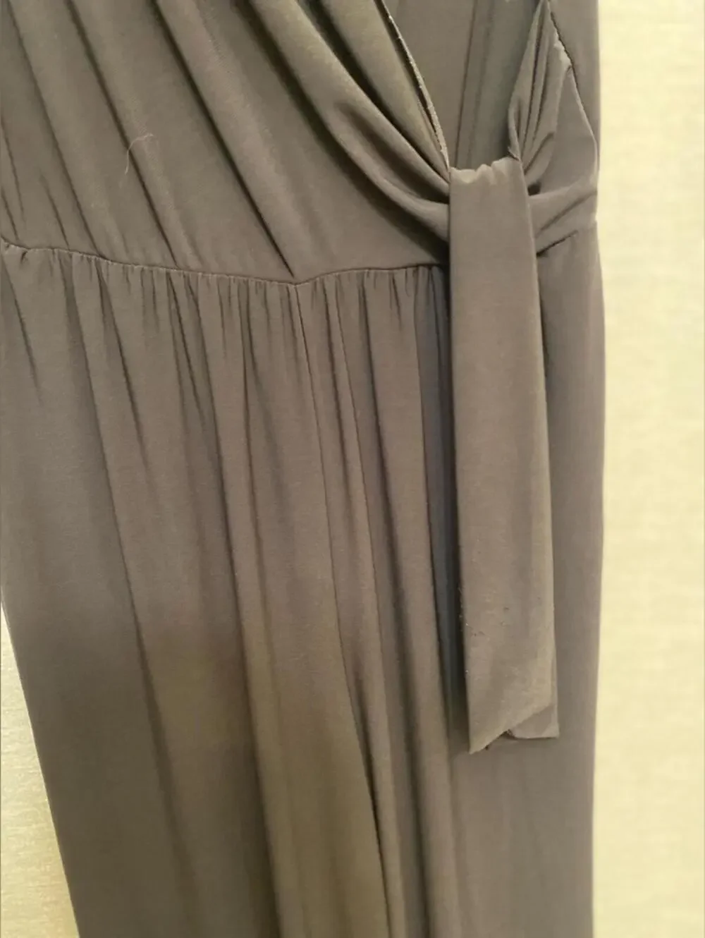 Tahari Black Sleeveless Jumpsuit